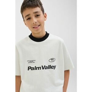 Tricou lejer cu guler contrastant imagine