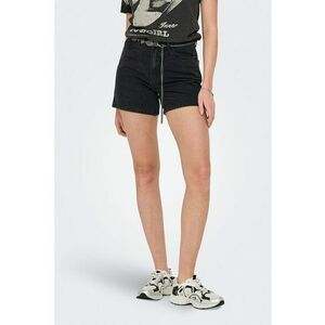 Pantaloni scurti de denim cu detaliu lant imagine