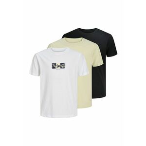 Set de tricouri din bumbac cu imprimeu grafic - 3 piese imagine