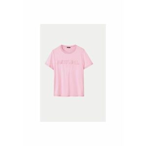 Tricou dama - 304476907 - Bumbac - Roz imagine
