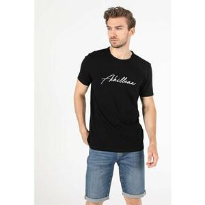 Tricou Cu Maneca Scurta De Barbati Negru Regular Fit8682240450665 imagine