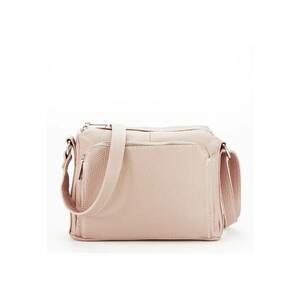 Geanta din piele naturala roz Camelia 124 17694 imagine