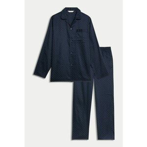 Pijama din bumbac cu model imagine