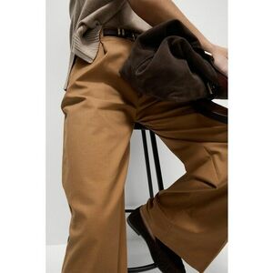 Pantaloni relaxed fit cu talie inalta imagine