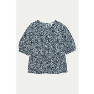 Bluza cu imprimeu si maneci bufante imagine