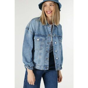 Jacheta supradimensionata de denim imagine