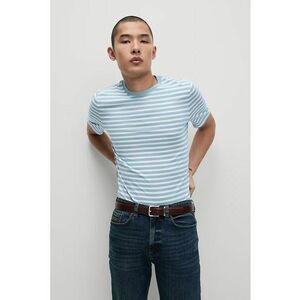 Tricou de bumbac cu dungi imagine