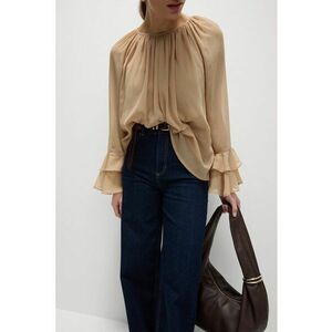 Bluza vaporoasa cu maneci lungi imagine