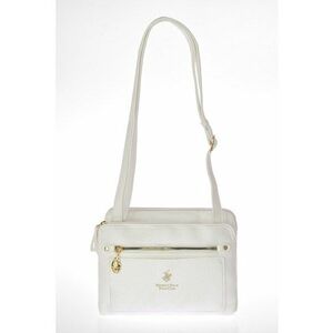 Geanta crossbody de piele ecologica cu doua compartimente imagine