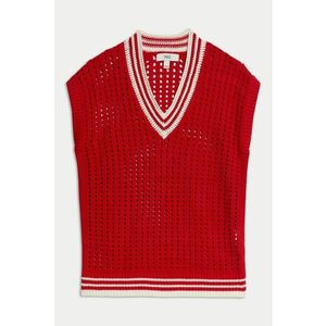 Vesta relaxed fit cu perforatii imagine