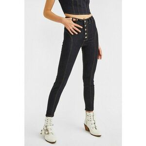 Blugi skinny cu talie inalta imagine