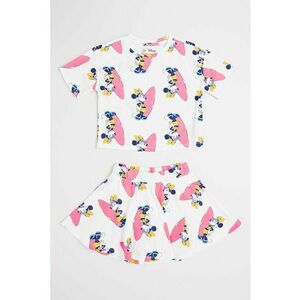 Set de tricou si pantaloni-fusta Minnie Mouse imagine