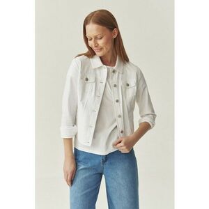 Jacheta cambrata din denim imagine