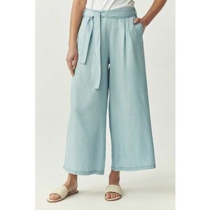 Pantaloni din lyocell cu croiala ampla imagine