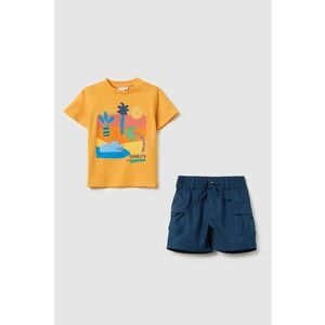 Set de tricou si pantaloni scurti cargo imagine