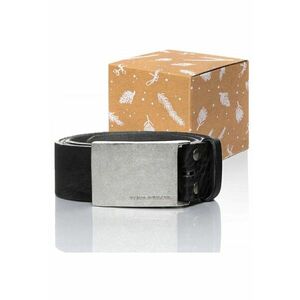 Curea Din Piele - Sopo-Tt433 - 100% Piele Naturala - Culoare: Negru - Latime: 3 -5 cm - Lungime: 80 cm - Negru imagine