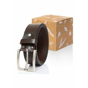 Curea Din Piele - Tm0184R01 - 100% Piele Naturala - Maro - Fara Model - 4 cm - 1 Bucata imagine