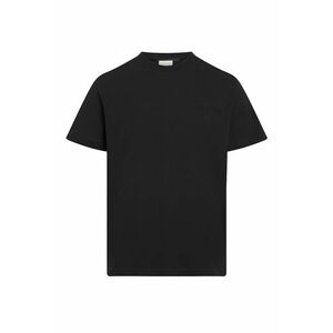 Tricou din bumbac cu decolteu la baza gatului imagine