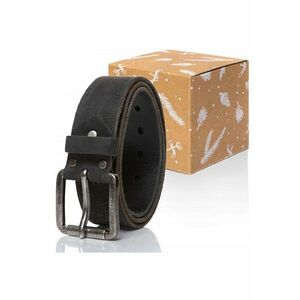 Curea Din Piele - Sopo-Tt424 - Piele - Culoare: Negru - Latime: 4 -5 cm - Lungime: 85 cm - Negru - imagine