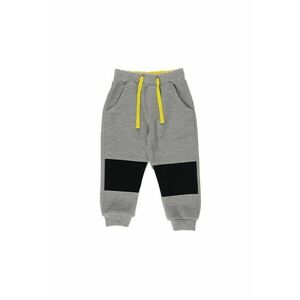 Pantaloni sport cu detaliu negru la genunchi - Fun Adventure - Gri - pentru baietei imagine