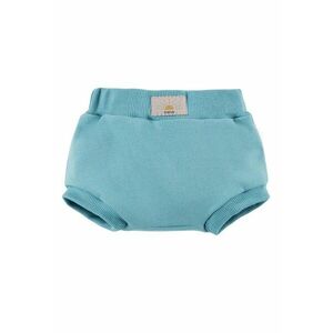 Pantaloni scurti bufanti Bloomers - Botanic - Albastru Turcoaz - pentru baietei imagine