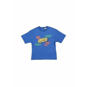 Tricou cu imprimeu - Fast Wheels - Albastru Electric - pentru baietei imagine