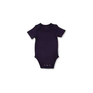 Body cu maneca scurta din bambus - Albastru Navy - pentru baieti imagine