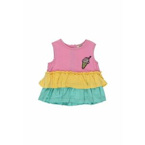 Top cu volane - Surf Up - multicolor - pentru fetite imagine