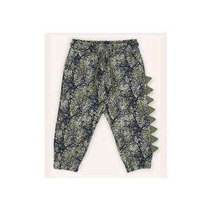 Pantaloni de trening lungi cu model Dinozaur - - Authentic Threads - Bej & Kaki - pentru baieti imagine