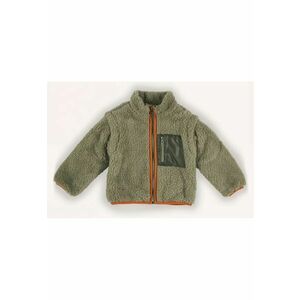 Jacheta tip Hanorac Teddy cu fermoar - fara gluga - - Authentic Threads - Kaki - pentru baieti imagine