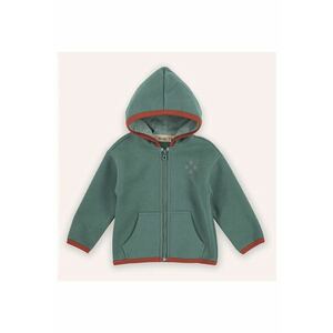 Hanorac gros din fleece - cu gluga si fermoar - - Retro Journey - Verde - pentru baieti imagine