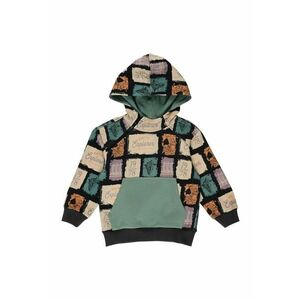 Hanorac cu gluga - model Color Block - - Discovery - Antracit - pentru baieti imagine