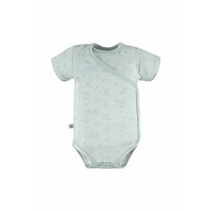 Body cu maneca scurta si model cu buline - - Petite - Verde Pal - pentru fetite si baietei imagine