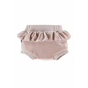 Pantaloni scurti bufanti cu volan in talie Bloomers - Botanic - Bej - pentru fetite imagine