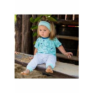 Tricou - Savanna - Albastru Turcoaz - pentru fetite - Albastru Turcoaz imagine