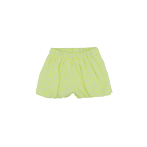 Pantaloni bufanti cu imprimeu - Elena2 - Galben - pentru fetite imagine