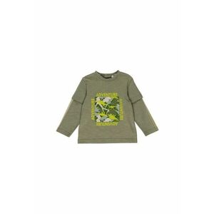 Bluza subtire cu maneca lunga - - Dino Jungle - Verde Kaki - pentru baietei imagine