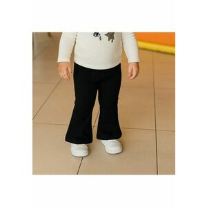 Pantaloni evazati eleganti - Chic - Negru - pentru fetite imagine
