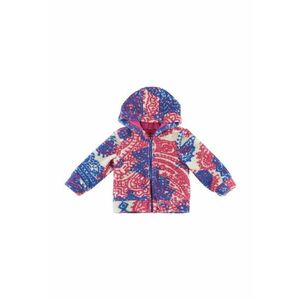 Jacheta Teddy multicolora - Flexible - Albastru Electric Roz - pentru fetite imagine