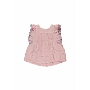 Top cu detalii volane - Star Light - Roz pudrat - pentru fetite imagine