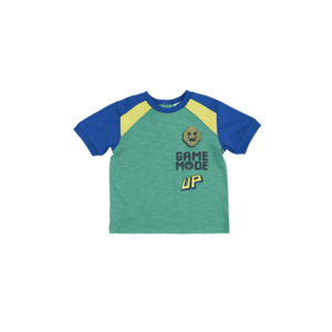 Tricou PANGO - Game Mode - Verde si Bleumarin - pentru baietei imagine