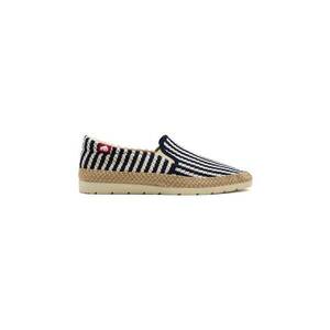 Espadrile din material textil cu model in dungi imagine