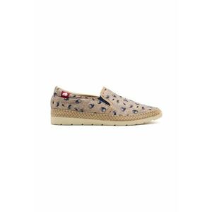 Espadrile din material textil cu model imagine