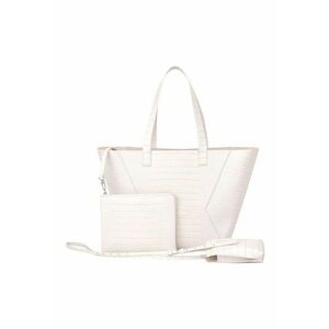 Geanta shopper cu model crocodil imagine