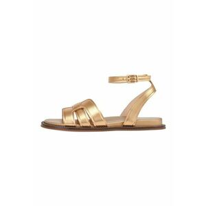 Sandale de piele cu barete multiple imagine