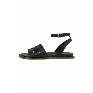 Sandale de piele cu barete multiple imagine