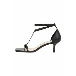 Sandale de piele cu toc kitten imagine