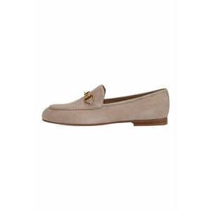 Pantofi loafer din veluri cu detaliu metalic imagine
