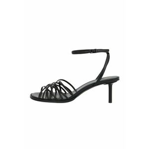 Sandale din piele cu toc stiletto imagine