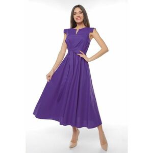 Rochie midi din bumbac cu un cordon imagine